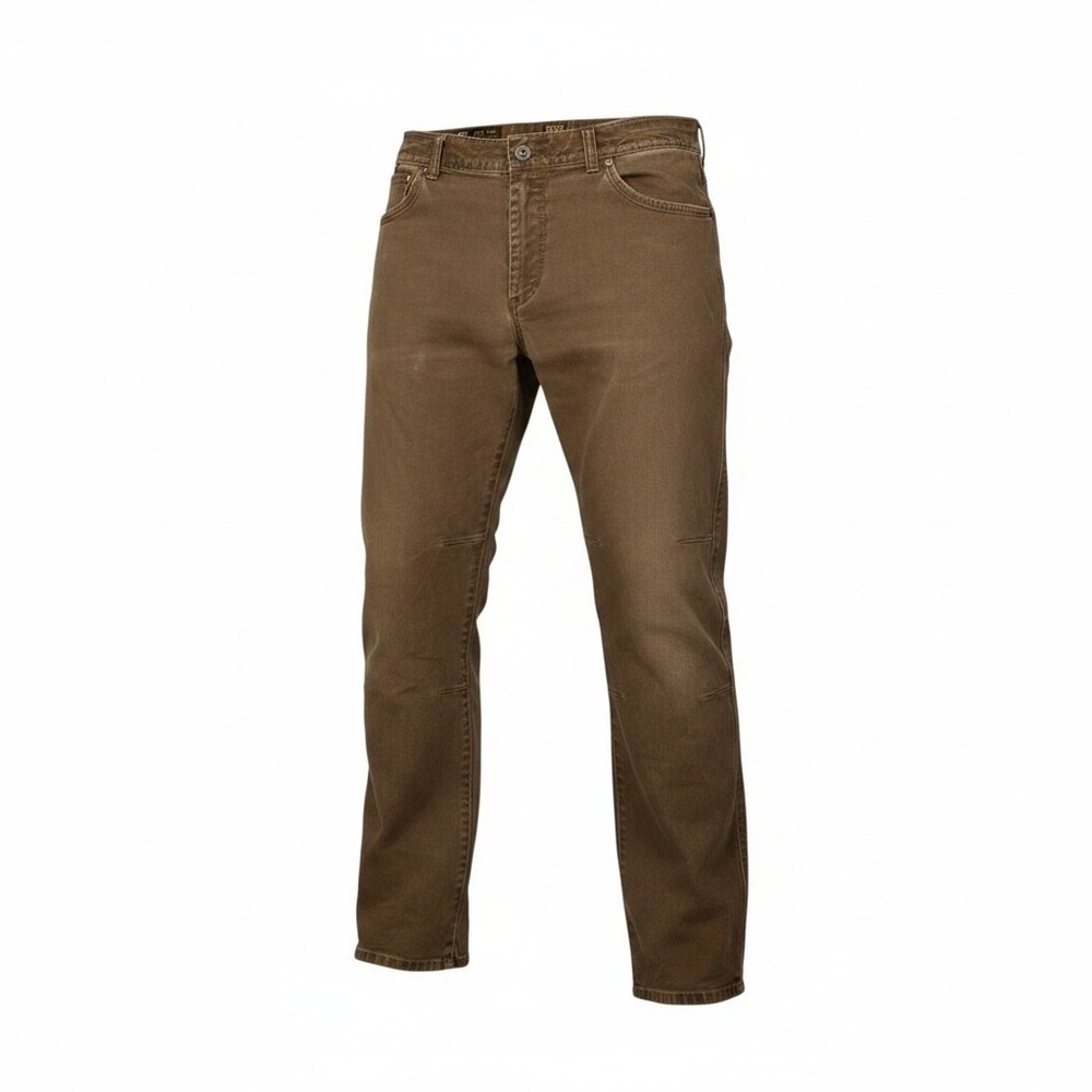 Kuhl Crag Series Mens 38x32 Brown Canvas Workwear Pants Vintage Patina Dye
